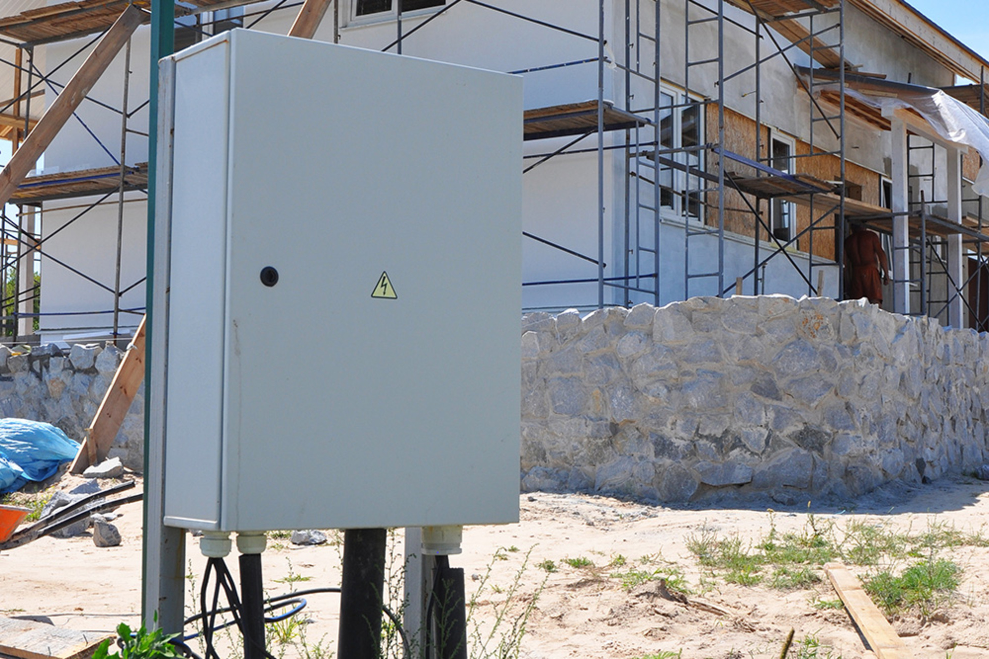 Baustrom bei Elektro Kleinschroth GmbH in Marktsteft