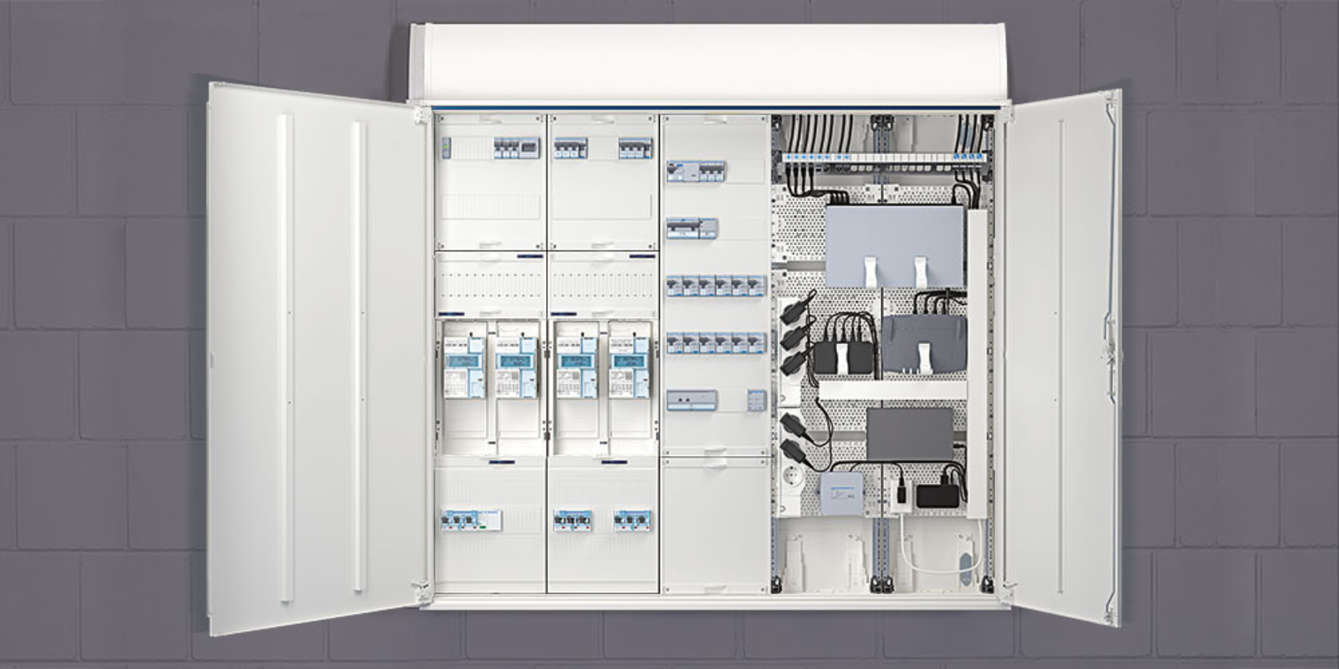 Technikzentrale bei Elektro Kleinschroth GmbH in Marktsteft