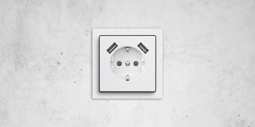 SCHUKO® USB-Steckdose bei Elektro Kleinschroth GmbH in Marktsteft