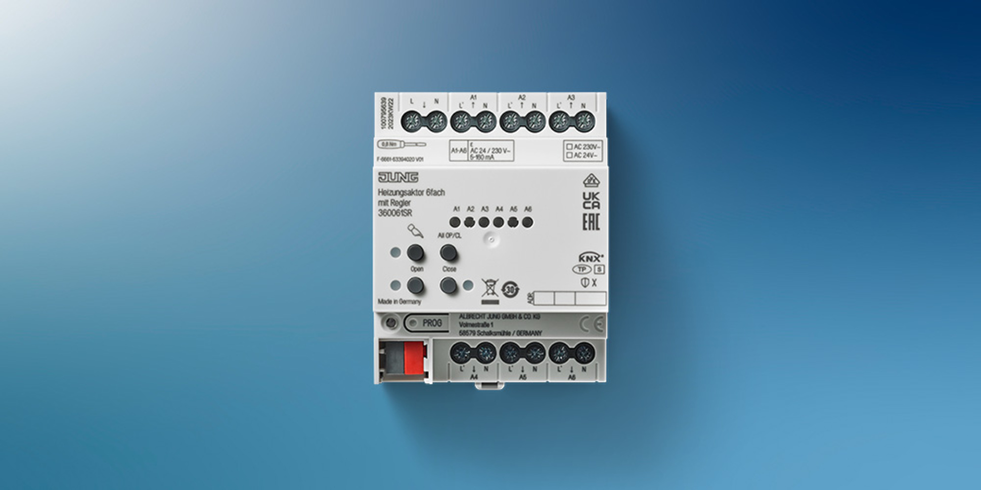 KNX Heizungsaktor 6-fach bei Elektro Kleinschroth GmbH in Marktsteft