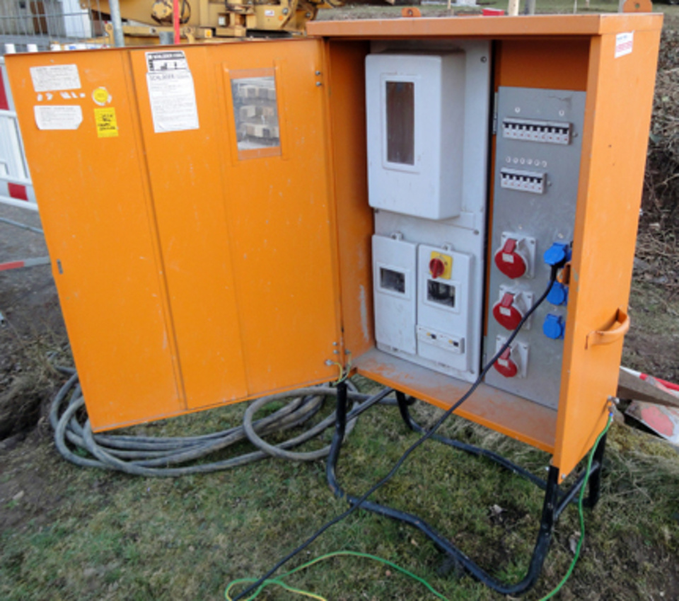 Baustromkasten bei Elektro Kleinschroth GmbH in Marktsteft